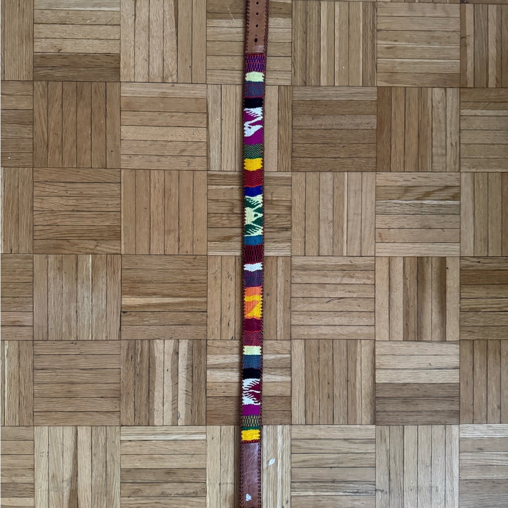 Artesania Brown Leather Belt